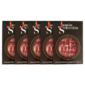 Pack 5 Sobres Premium Jamón Selección 100 % Ibérico de Bellota DOP Los Pedroches
